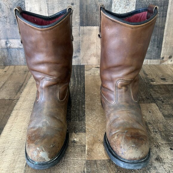 Red Wing Vintage Steel Toe Insulated Pull On Work Boots Mens 9.5 D main image 8